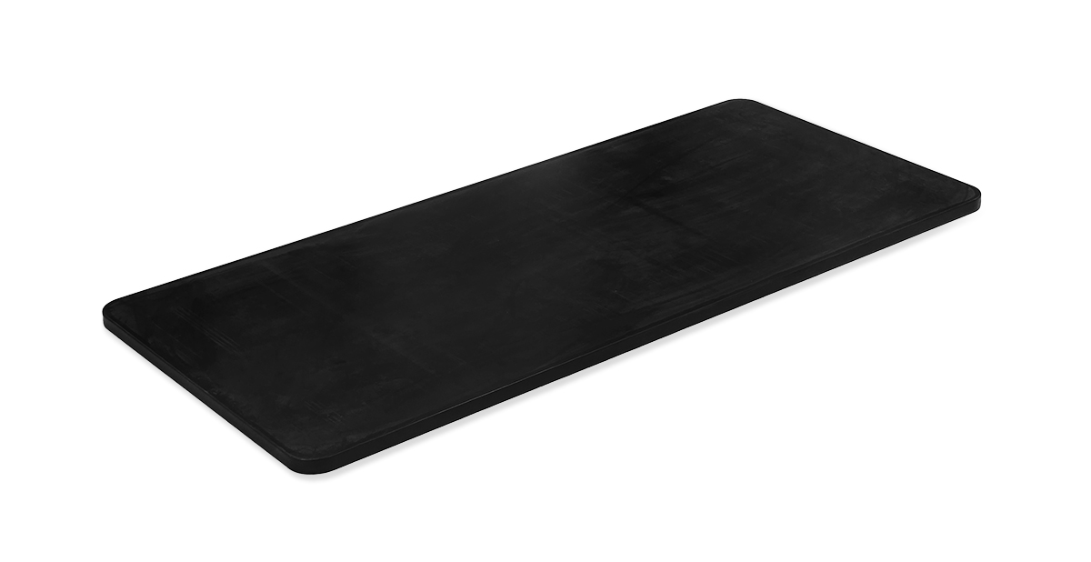 [DK]Bordplade med gummi, 60 x 130 cm